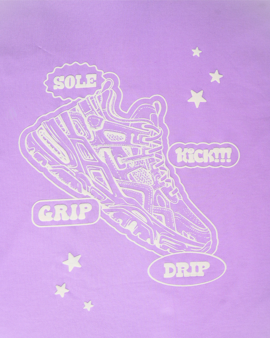 Sneaker Edition- Lavender Unisex Oversized Polo T-Shirt