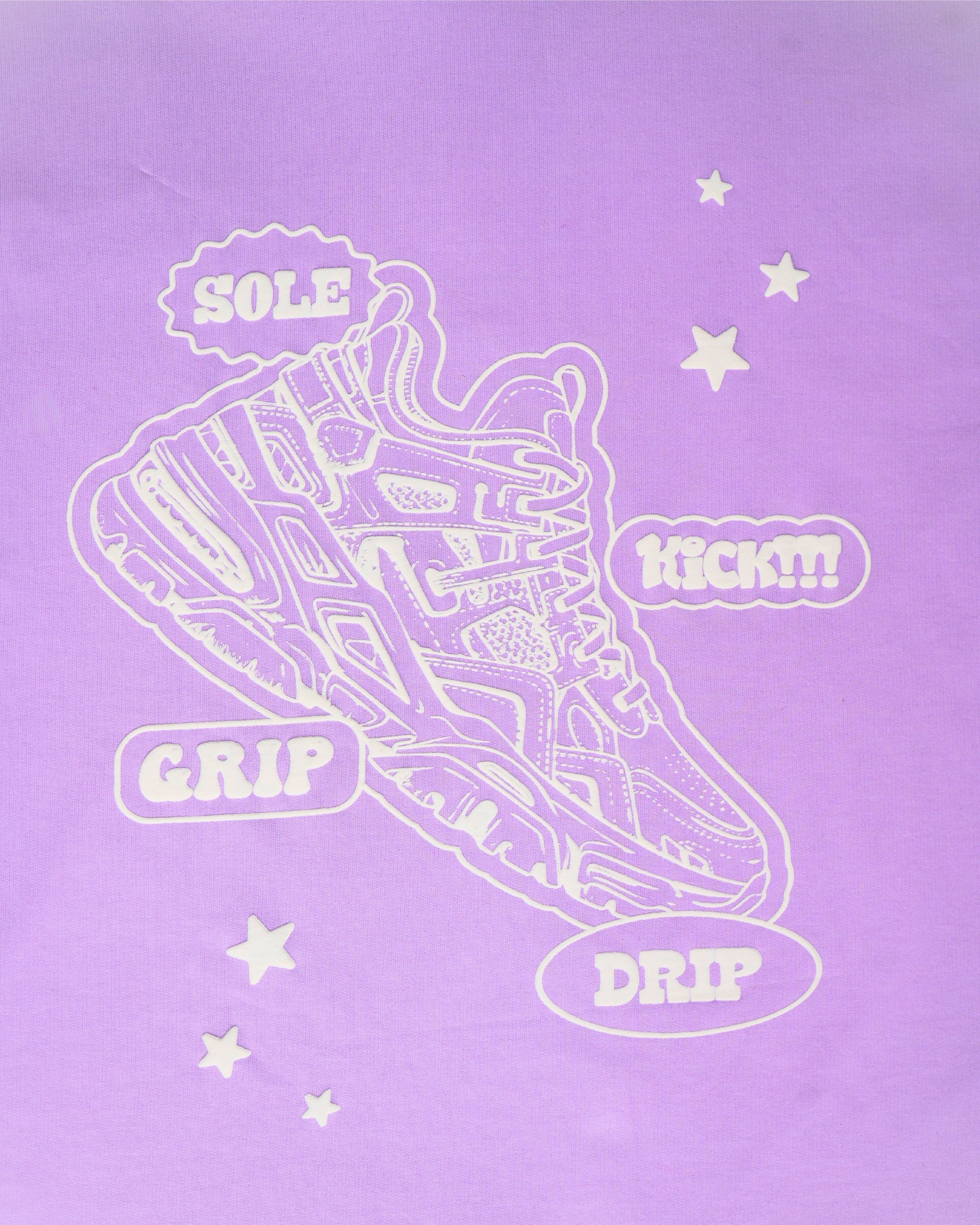 Sneaker Edition- Lavender Unisex Oversized Polo T-Shirt